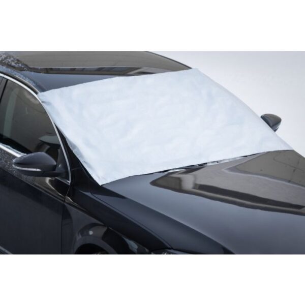 Tuuleklaasikaitse magnetiga hõbedane 162x 96cm