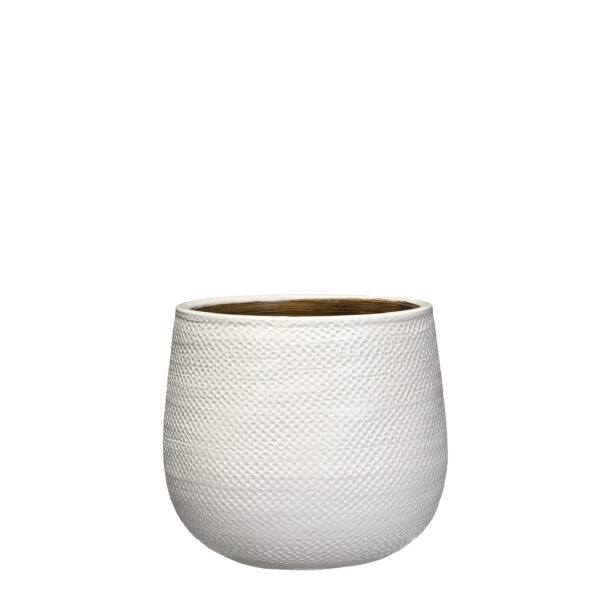 Lillepott Gabriel Ø21x h19cm valge