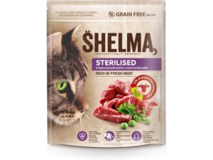 Shelma dry cat sterile fresh beef 1,4 kg