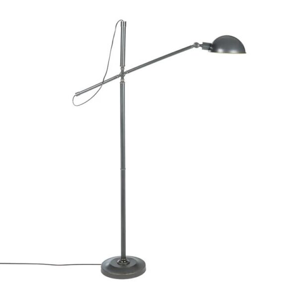 Põrandalamp Jesse tumehall 146cm