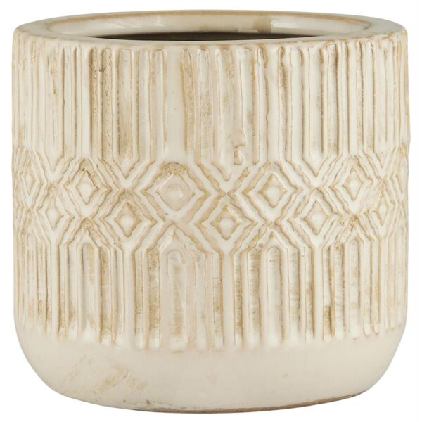 Lillepott Astrid Ø11x h10,5cm valge