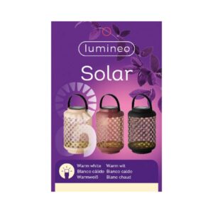 Solarvalgusti latern d19 h30cm