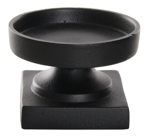 Küünlahoidja Shishi sammas d9x h6cm must