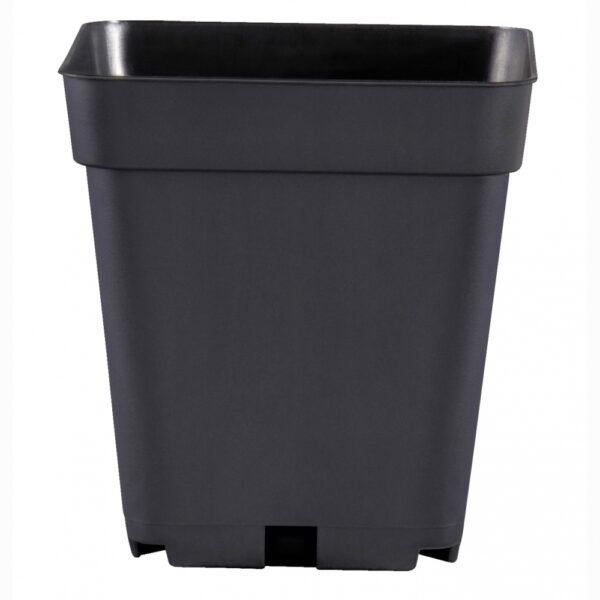 Nelikantpott Pöppelmann Teku 13x13x h13cm must 5tk/komplektis