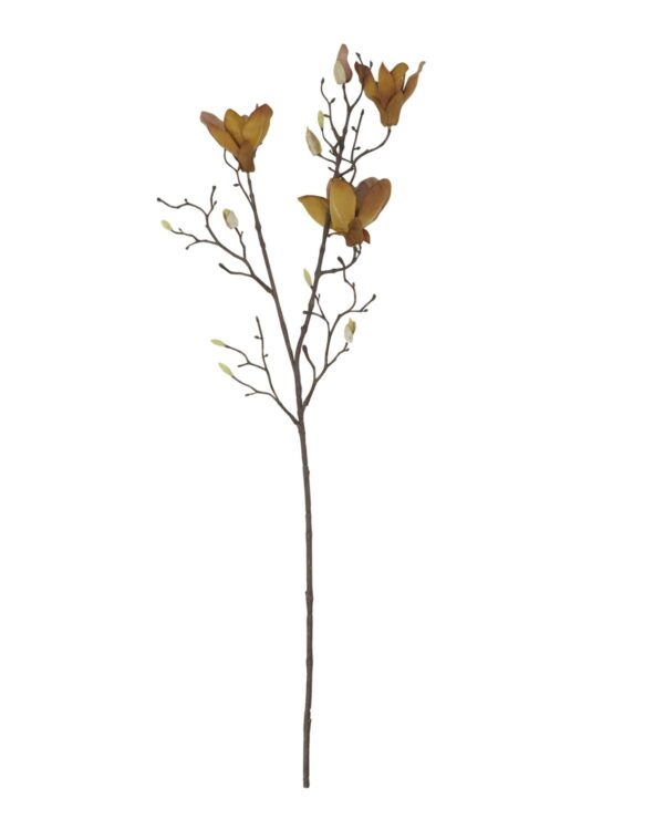 Kunstlill Magnoolia 85cm pruun