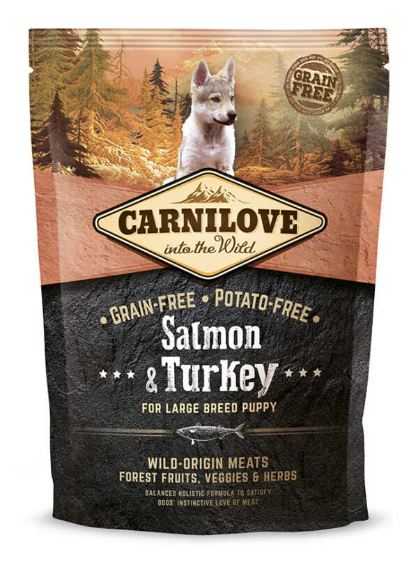 Carni Love Salmon&Turkey LB Puppy 1,5 kg
