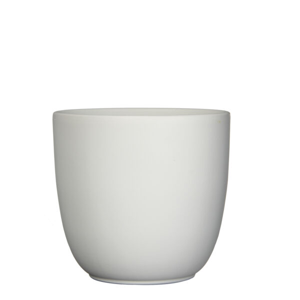 Lillepott Tusca Ø31x h28,5cm matt valge