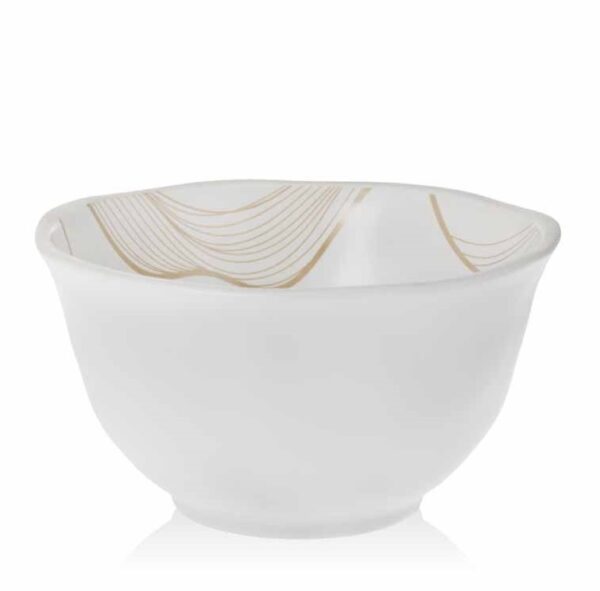 Kauss Viv print1 16cm valge