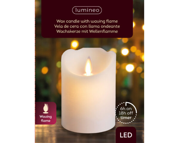 Küünal LED d7.5cm h10cm