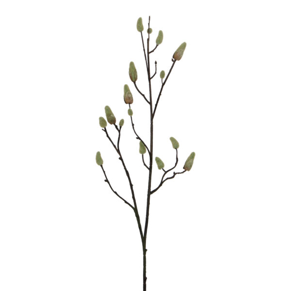 Kunstlill Magnolia 69cm pruun