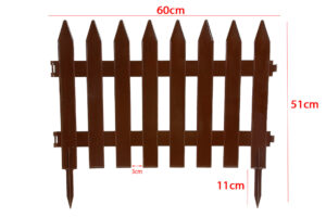 Aed pruun 3,6m h 52cm (6 paneeli pakis)