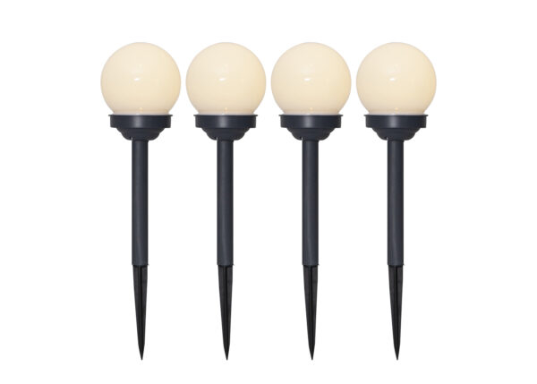 Solarvalgustid 4tk h27cm d10cm