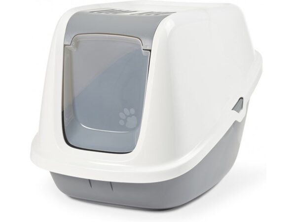 Beeztees kassi liivakast Nestor Giant 75,5x56cm valge/hall