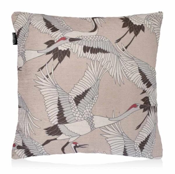 Dekoratiivpadi Crane 70x70cm liivakarva