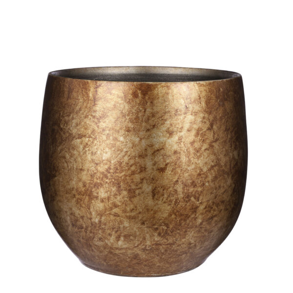 Lillepott Oliver h31x d33cm kuldne