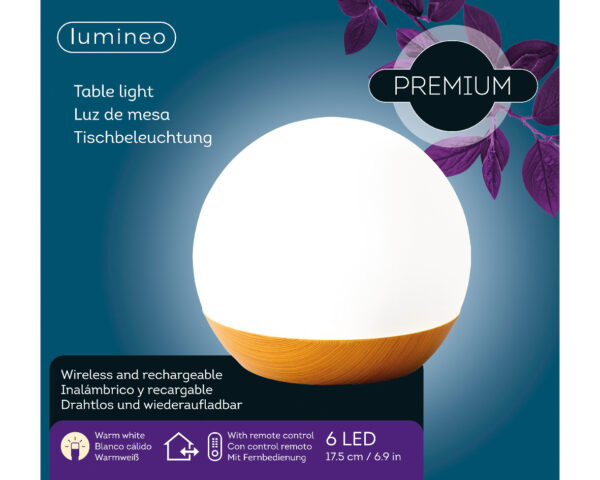 LED lauavalgusti d18x h17,5cm s.valge IP44,pat.