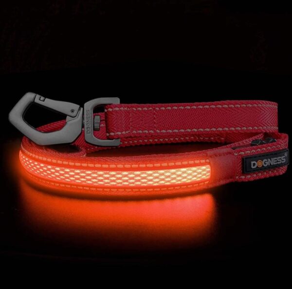 LED jalutusrihm Dogness XL punane