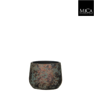 Lillepott Mica Clemente 16,5x13cm rooste