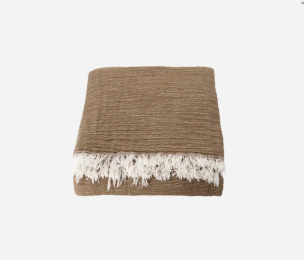 Pleed Alice oliivitoon 140x200cm