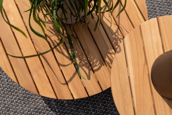 Aialaud Verdi latte d73x h35cm tiigipuu, alum.