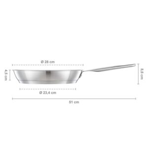 Fiskars All Steel Pure praepann 28cm