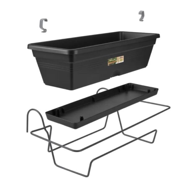 Rõdukast Green Basics koos hoidjaga 70cm terrakota