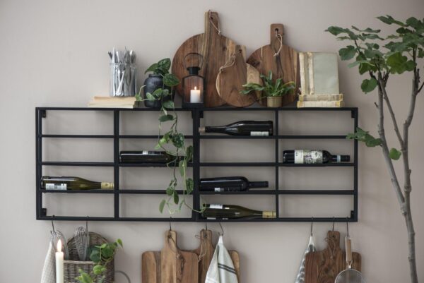 Veiniriiul 11x h50x 70,5cm rauast 8-le pudelile