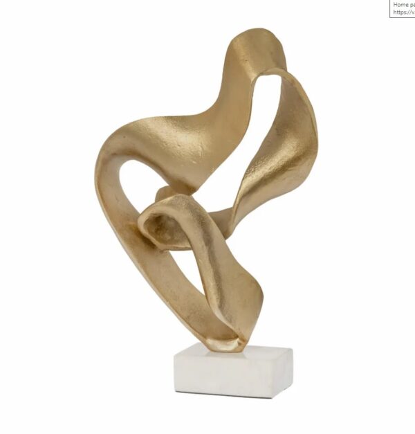 Deko kuju Mace 43cm kuldne