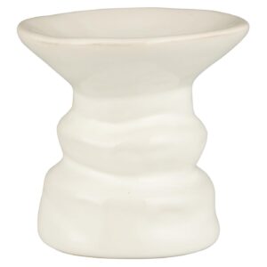 Küünlajalg Blanche d11x h10,5cm valge