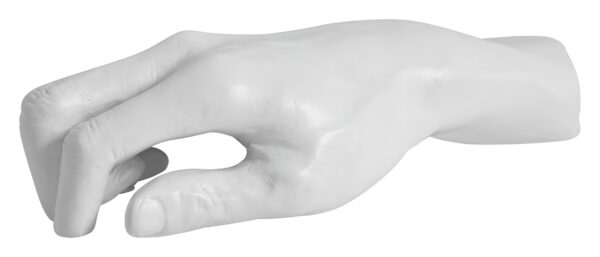 Deko käsi HAND 24cm valge