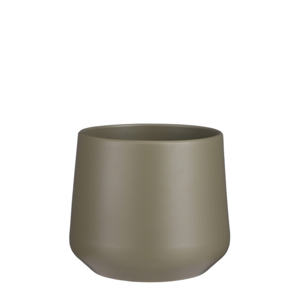 Lillepott Amber Ø21x h18cm matt roheline