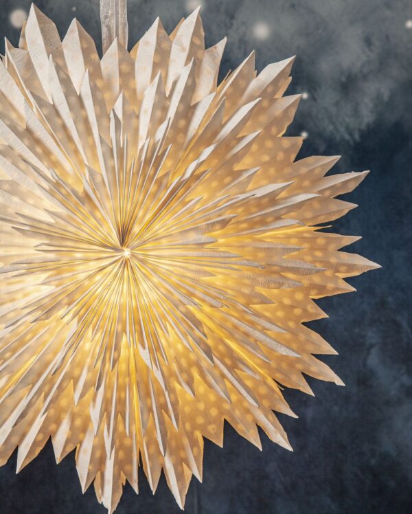 Dekoratiivtäht rippuv, valgustatav H60cm