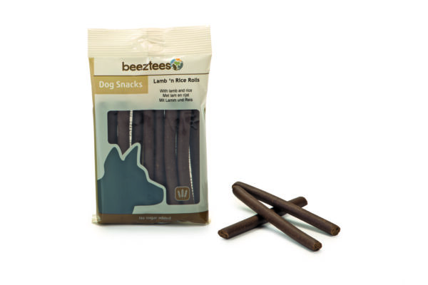 Beeztees närimispulgad koerale 150g lamba ja riisiga