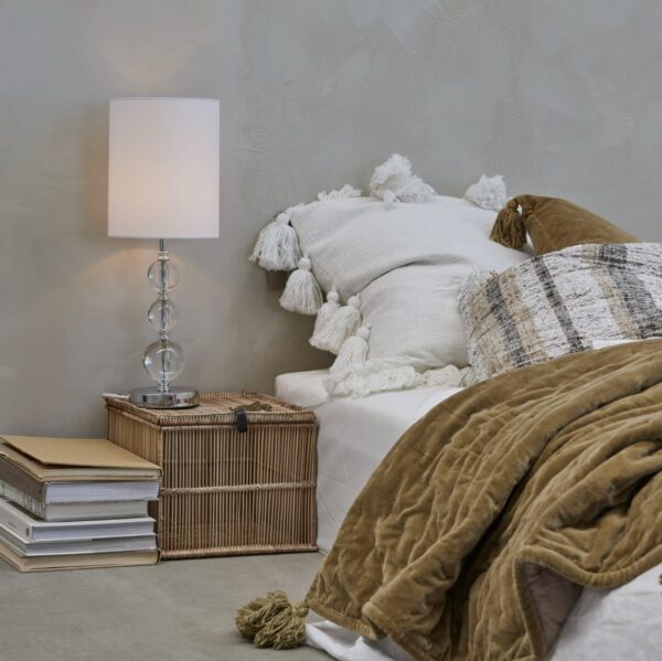 Laualamp Sille 20x20x h55cm hõbedane