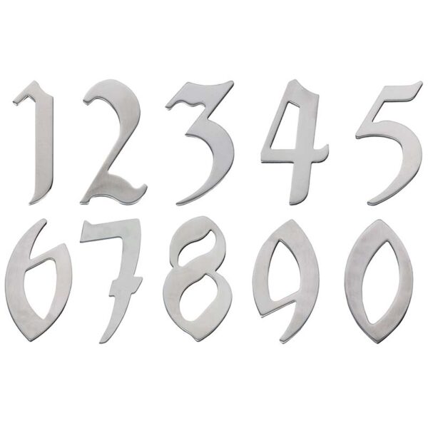 Majanumber 4 RV 5x10 cm