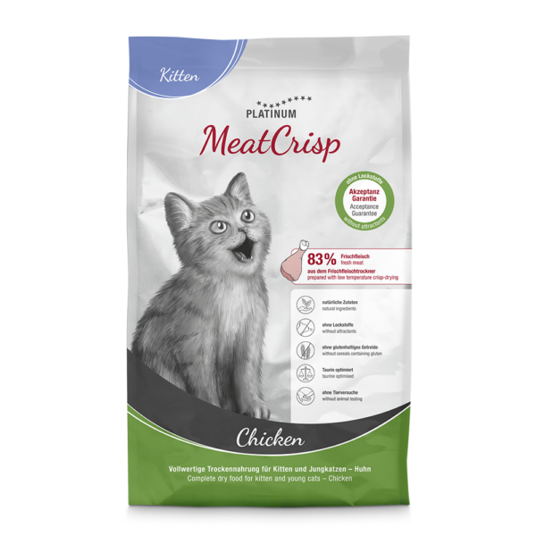 Kuivtoit Platinum MeatCrisp Kitten Chicken 3kg