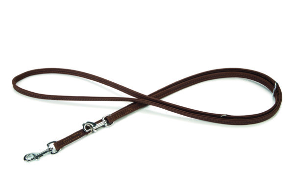 Beeztees treeningrihm koerale 200cm x10mm nahast pruun