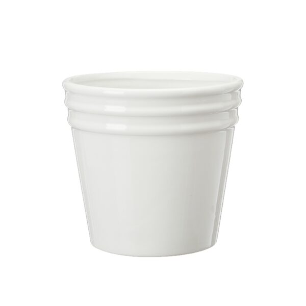 Lillepott Vivian 16x15cm valge