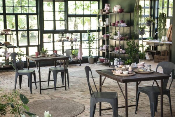 Laud  Unique  90x90x75cm, tumepruun