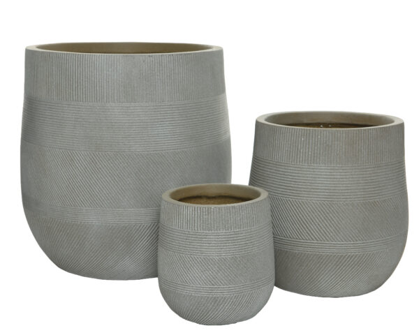 Õuepott Liam 20,5x20,5cm pruun