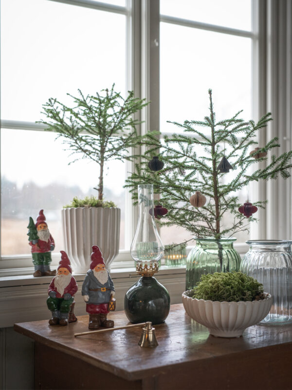 Küünlahoidja Tanu 11x35cm valge