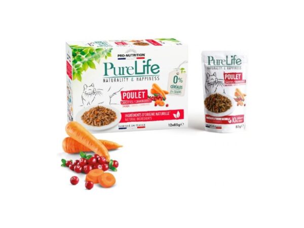 Pure Life märgtoit kassile kana 85g
