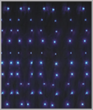 Jääpurikakujuline LED valguskardin 180 säravat LEDi 3,8×0,9m jätkatav PROFI – valge kaabel, külmvalge LED