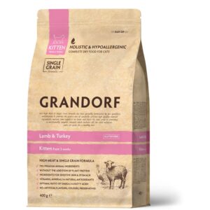 Grandorf kassitoit kassipoegadele lammas & kalkun 400g