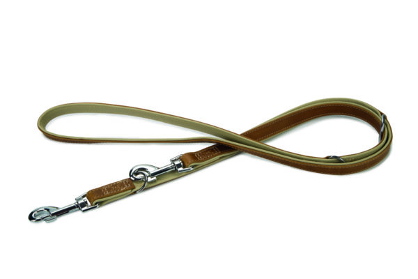 Beeztees treeningrihm koerale 200cm x18mm nahast pruun comfort