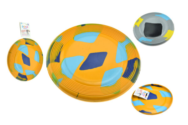 Mänguasi koerale lendav taldrik 23cm mix