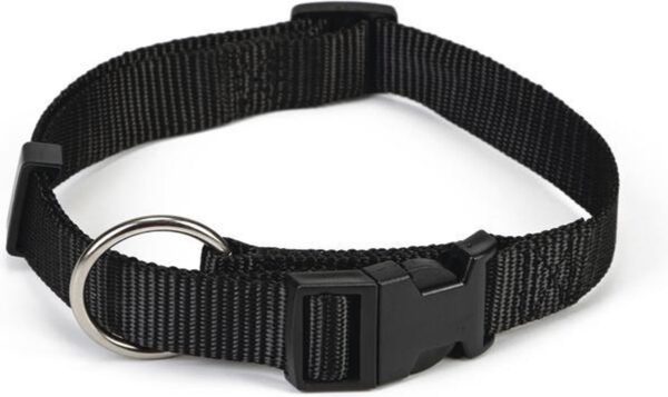 Kaelarihm BZ Nylon 40-65x2,5cm must