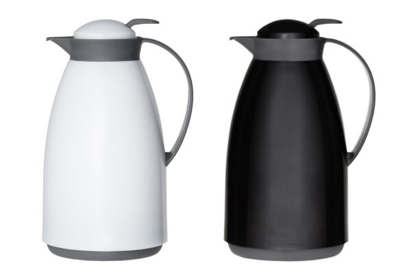 MAKU termoskann 1L must/valge