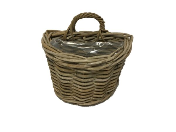 Van der Leeden seinakorv 29x18x20cm hall rotang