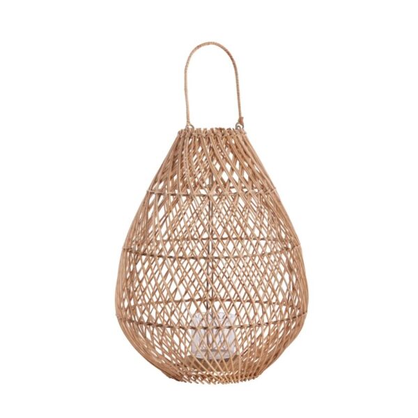 Latern Rosie d31x h41,5cm pruun